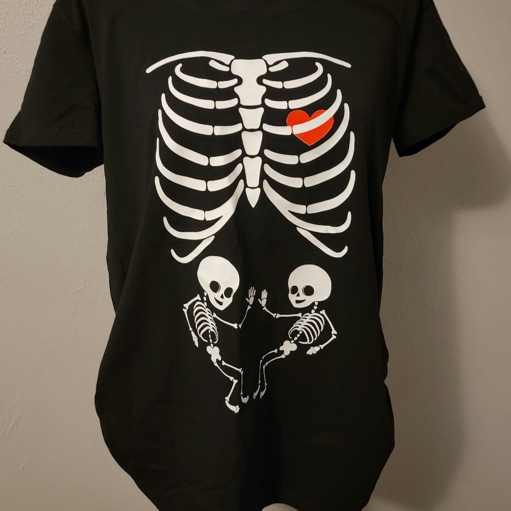Expecting Twins Halloween Tshirt